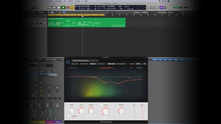 Shimmer Reverb in Logic Pro X